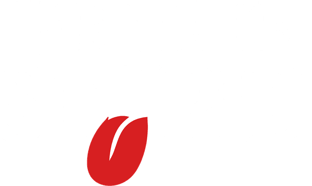 We Make Stupid logo